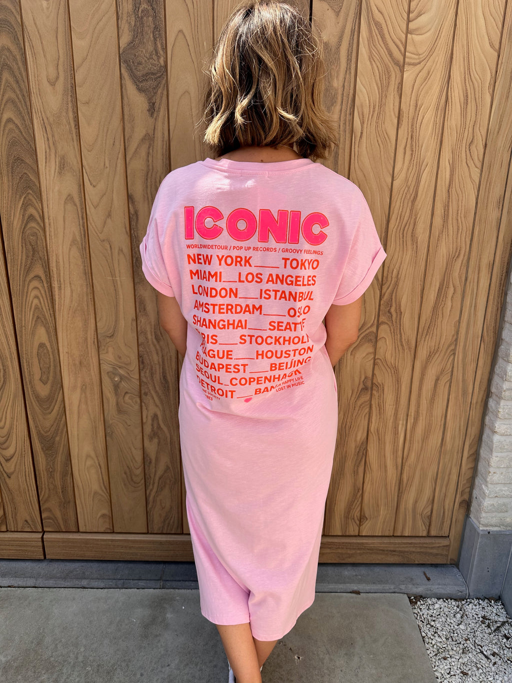 Jurk Colette - Iconic Pink