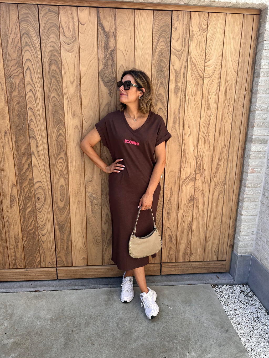 Jurk Colette Iconic Brown