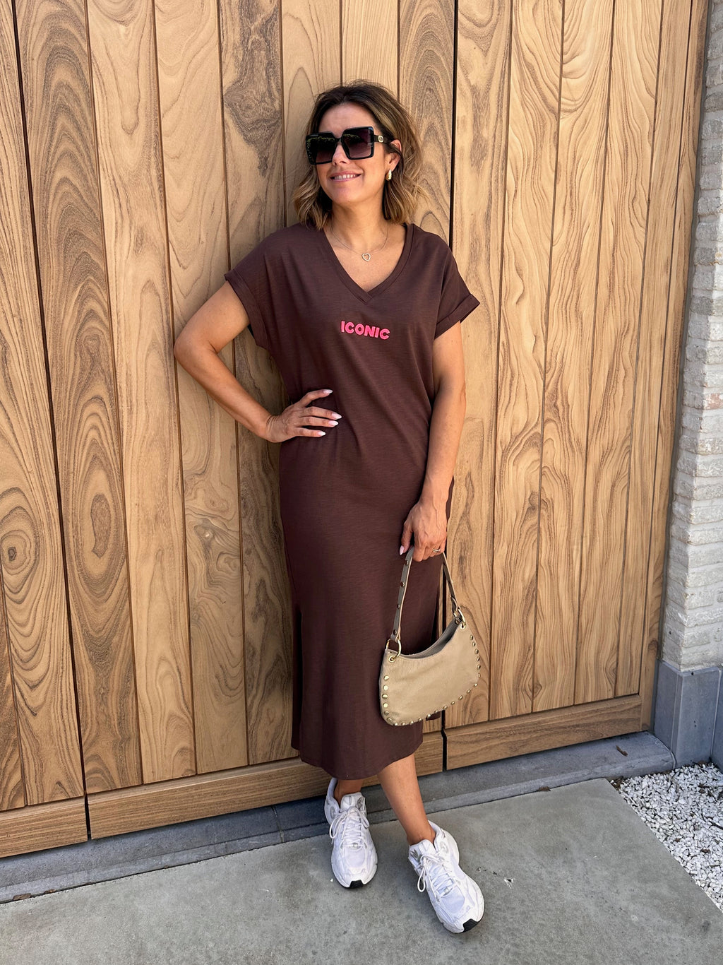 Jurk Colette Iconic Brown