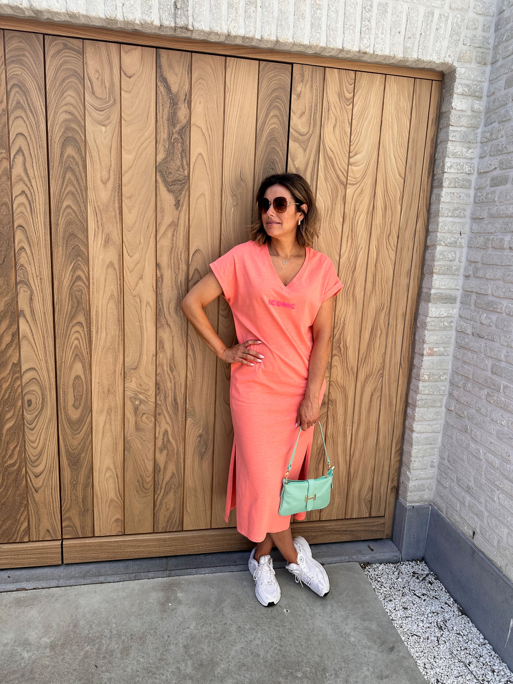 Jurk Colette Iconic Peche