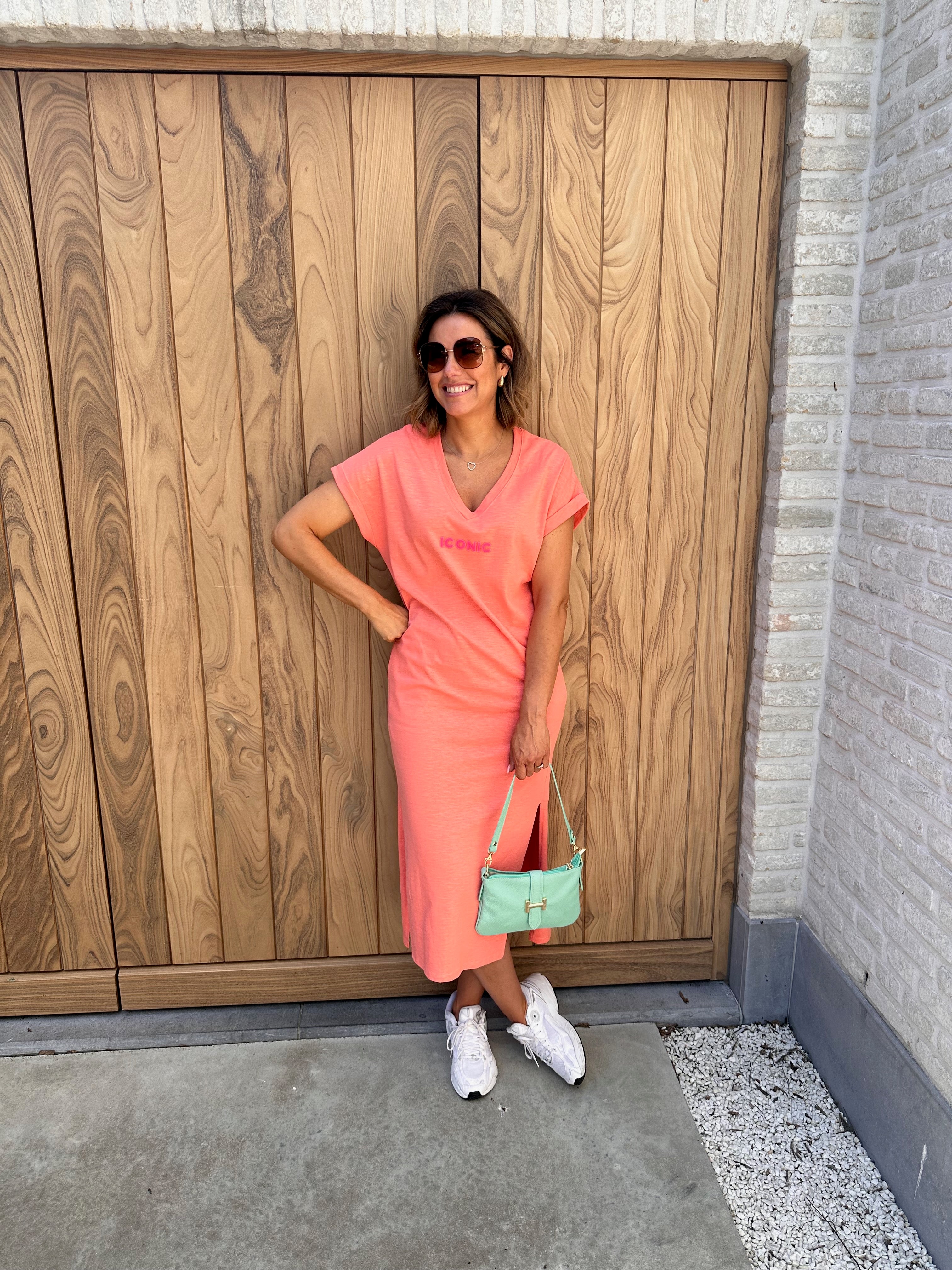 Jurk Colette Iconic Peche