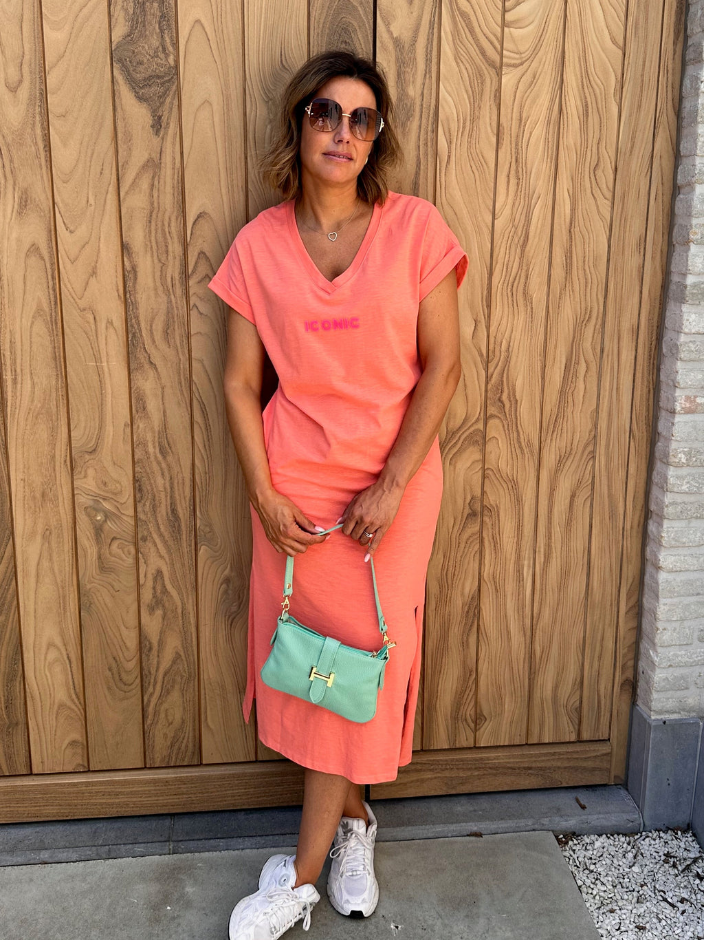 Jurk Colette Iconic Peche