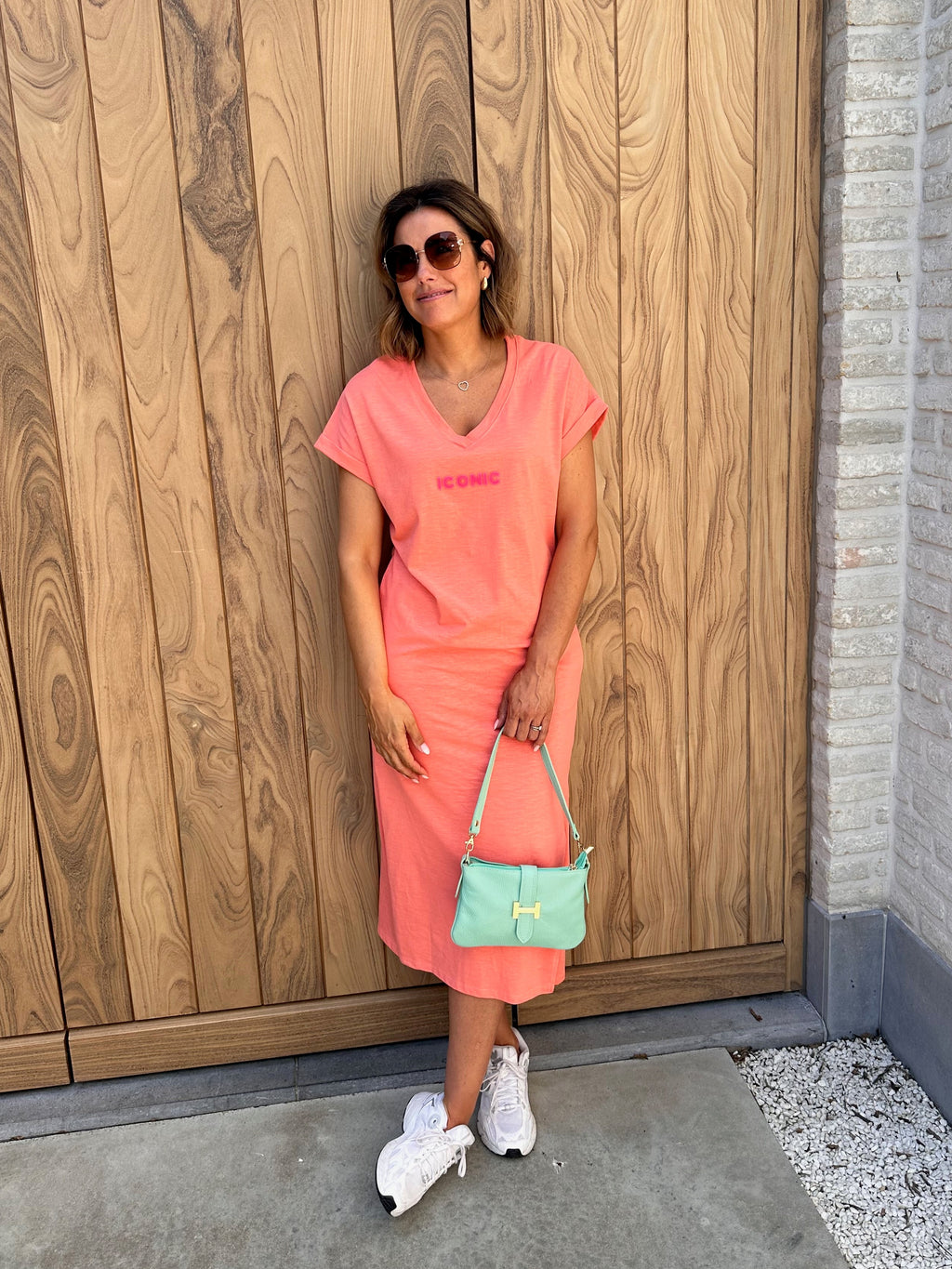 Jurk Colette Iconic Peche