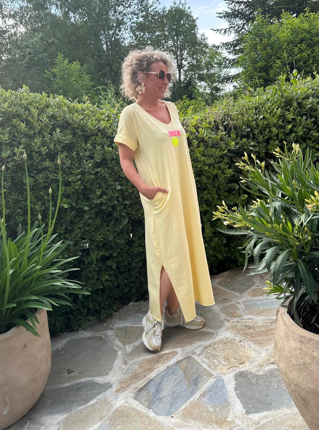 Jurk Ibiza Yellow