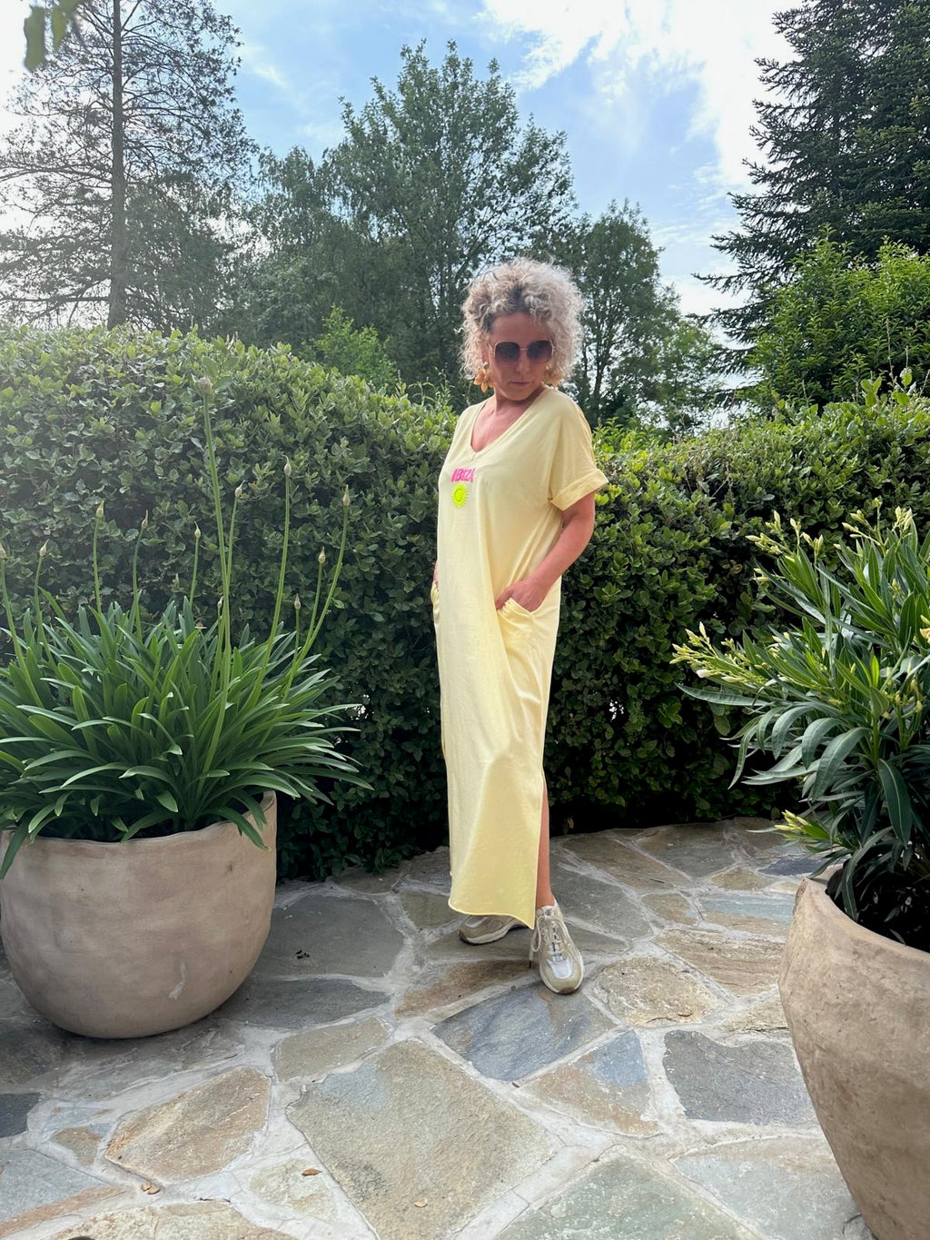 Jurk Ibiza Yellow